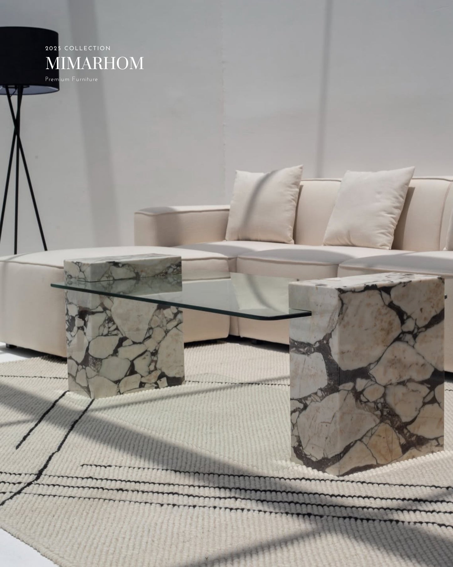 Marble Ed Orta Sehpa